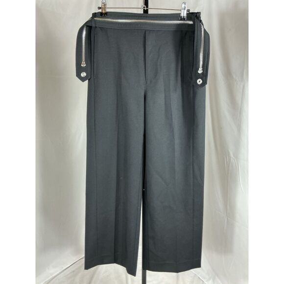 Dion Lee Women Zip Access Trouser In Black Pants M - Picture 3 of 3